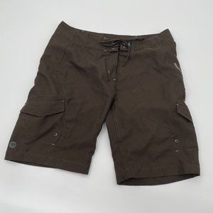 Rossignol Mens Brown Board Shorts Swim Suit Skater Shorts  Size Small S  NEW